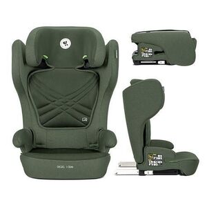 Imagine Scaun auto pentru copii Lorelli Rigel, i-Size, Isofix, pliabil pentru depozitare usoara, tetiera reglabila, 3 ani-12 ani, 100-150 cm, Verde