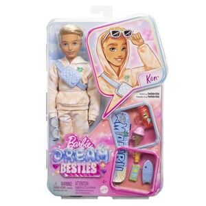 Imagine Papusa Barbie Dream Besties, Ken, cu accesorii