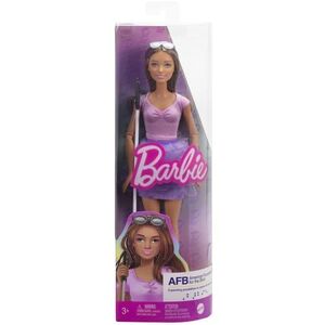 Imagine Papusa Barbie Fashionistas, Satena, cu baston pentru nevazatori