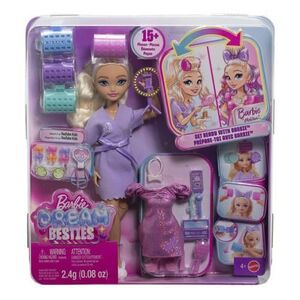 Imagine Papusa Barbie Dream Besties, Barbie Malibu, cu accesorii