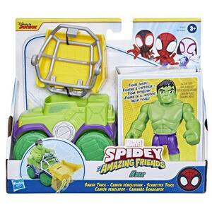 Imagine Set de joaca Spidey and his Amazing Friends - Figurina si accesoriu, Hulk