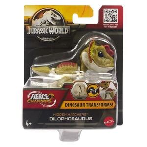Imagine Figurina 2 in 1 Jurassic World Fierce Changers - Hidden Hatchers, Dilophosaurus