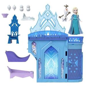 Imagine Set de joaca Disney Frozen - Elsa si castelul de gheata, cu accesorii
