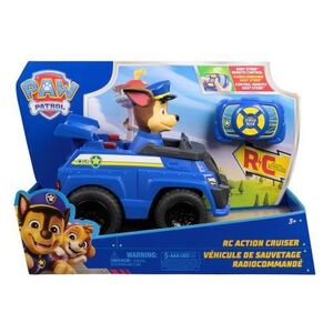Imagine Masinuta RC Paw Patrol - Action Cruiser, cu figurina Chase