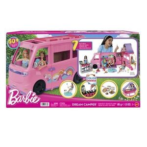 Imagine Set de joaca Barbie Color Change - Rulota de vis, cu accesorii