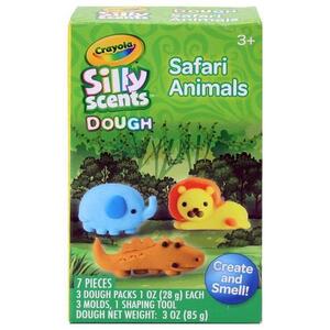 Imagine Mini set activitati cu plastilina si forme Silly animale din Safari CRYA1-2596-2200