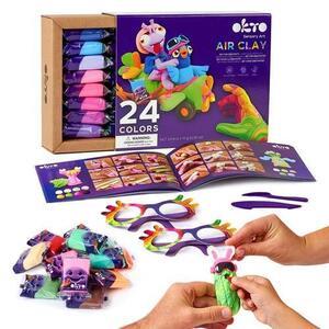 Imagine Set de Creatie Air Clay Okto, 24 culori