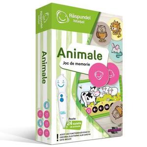 Imagine Joc de memorie Raspundel Istetel - Animale