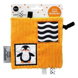 Imagine Jucarie senzoriala GaGaGu - Pinguin si raton, 15 cm