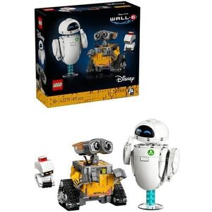 Imagine LEGO® Disney Pixar - WALL-E si EVE 43279, 811 piese