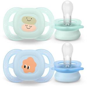 Imagine Set 2 suzete Philips Avent Ultra Start SCF075/14, ortodontice, fara BPA, 0-2 luni