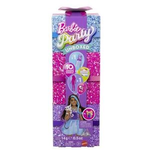 Imagine Papusa Barbie - Party Unboxed Reveal, Violet