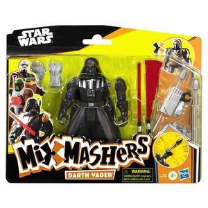 Imagine Figurina Star Wars Mix Mashers - Darth Vader, cu accesorii, 12 cm