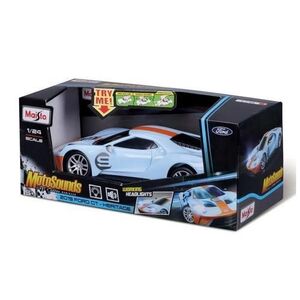 Imagine Masinuta Maisto MotoSounds - Ford GT Heritage 2019, cu sunete si lumini, 1: 24