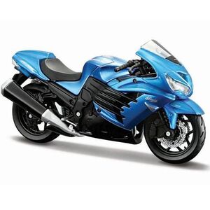 Imagine Motocicleta Maisto - Kawasaki Ninja ZX 14R, cu stand, 1: 18