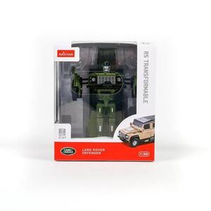 Imagine Masinuta diecast Rastar - Transformable RS, Land Rover Defender, verde, 1: 32