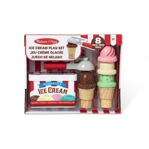 Imagine Set de joaca magnetic Melissa & Doug - Cornete cu inghetata