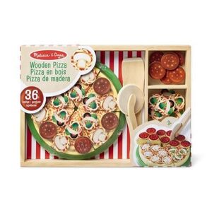 Imagine Set de joaca din lemn Melissa & Doug - Petrecere cu pizza