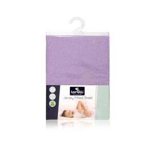 Imagine Cearsaf pat jersey Lorelli, 60 x 120 cm, Mov