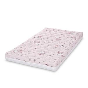Imagine Saltea mobilier Lorelli Havana, 62 x 110 x 10 cm, cocos si spuma elastica, Roz