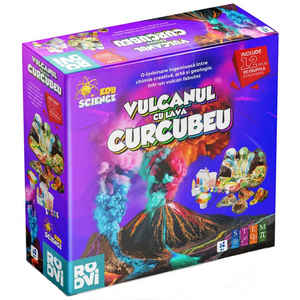 Imagine Joc educativ - Vulcanul cu lava curcubeu