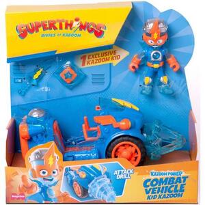 Imagine Vehicul de lupta SuperThings - Kazoom, cu figurina