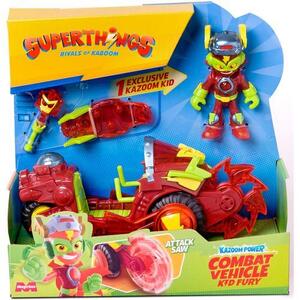 Imagine Vehicul de lupta SuperThings - Fury, cu figurina