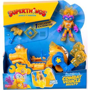 Imagine Vehicul de lupta SuperThings - Multy, cu figurina