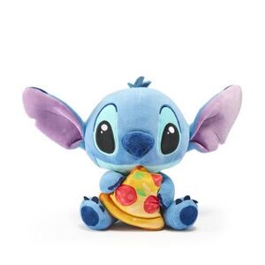 Imagine Jucarie de plus Disney Stitch cu un pizza, 25 cm