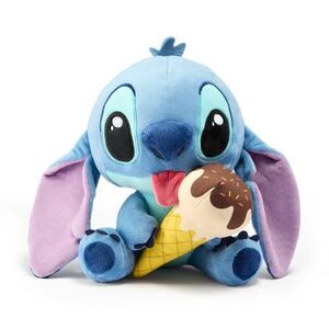 Imagine Jucarie de plus Disney Stitch cu inghetata, 25 cm
