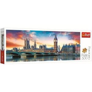 Imagine Puzzle Trefl Panorama Big Ben, 500 piese
