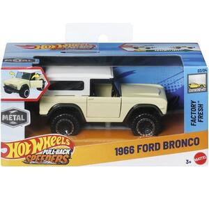 Imagine Masinuta Hot Wheels Pull Back - Ford Bronco 1966, 1: 43