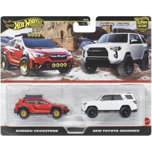Imagine Set 2 masinute metalice Hot Wheels - Subaru Crosstrek si Toyota 4Runner 2018, 1: 64