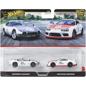 Imagine Set 2 masinute metalice Hot Wheels - Toyota 2000GT si Toyota Supra, 1: 64