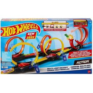Imagine Set masinute Hot Wheels Pista Luping Race