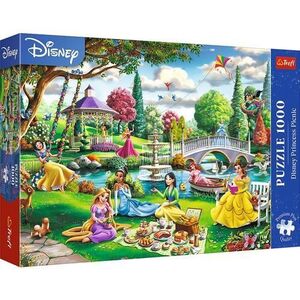 Imagine Puzzle Trefl din 1000 de piese - Picnic cu printesele Disney