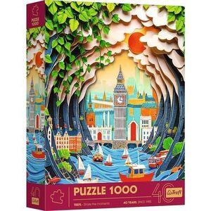 Imagine Puzzle Trefl din 1000 de piese - Londra