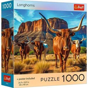 Imagine Puzzle Trefl din 1000 piese - Cu coarne lungi