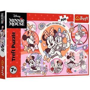 Imagine Puzzle Trefl din 200 piese - Obiceiurile lui Minnie Mouse