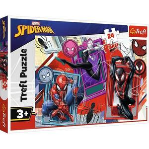 Imagine Puzzle Trefl din 24 maxi piese - Simturile lui Spiderman