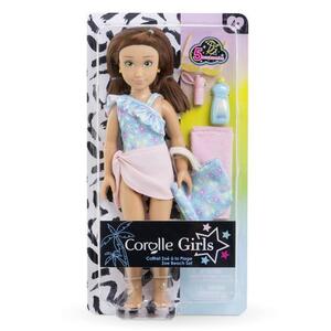 Imagine Papusa Corolle ZOE, set de plaja, 28cm