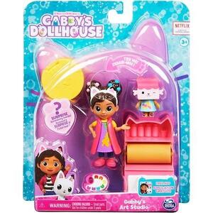 Imagine Set 3 figurine interactive Spin Master Gabby's Dollhouse Art Studio cu accesorii, 3 ani+