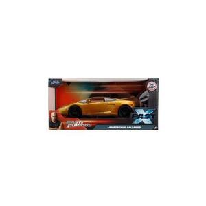 Imagine Masinuta metalica Jada Fast Furious Lamborghini Gallardo Auriu, Scara 1 la 24