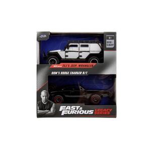 Imagine Set 2 Masini metalice Jada Fast And Furious Seria Legacy Jeep Wrangler, 1 la 32