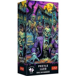 Imagine Puzzle Trefl Premium Plus Sala Groazei Zombi, 1000 de piese
