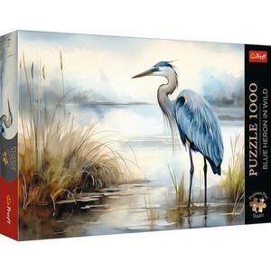 Imagine Puzzle Trefl Premium Plus Starc albastru in salbaticie, 1000 de piese