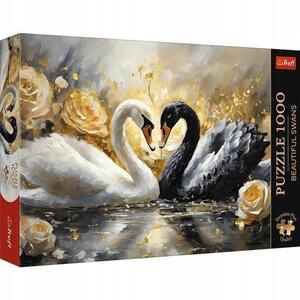 Imagine Puzzle Trefl Premium Plus Lebede Frumoase, 1000 de piese