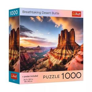 Imagine Puzzle Trefl Colectia SUA Parcul National Zion, poster inclus, 1000 de piese