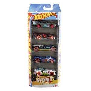 Imagine Set 5 Masini Hot Wheels Stunt Tracks