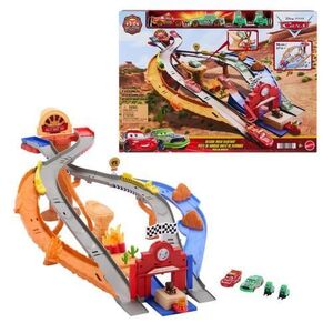 Imagine Set de joaca cu masinute metalice Cars Race And Rescue
